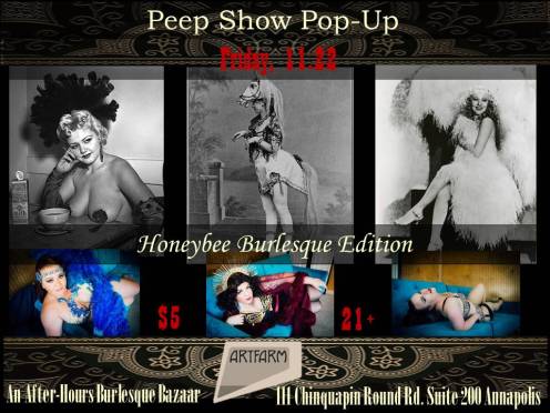 Peep Show Pop Up 11.22